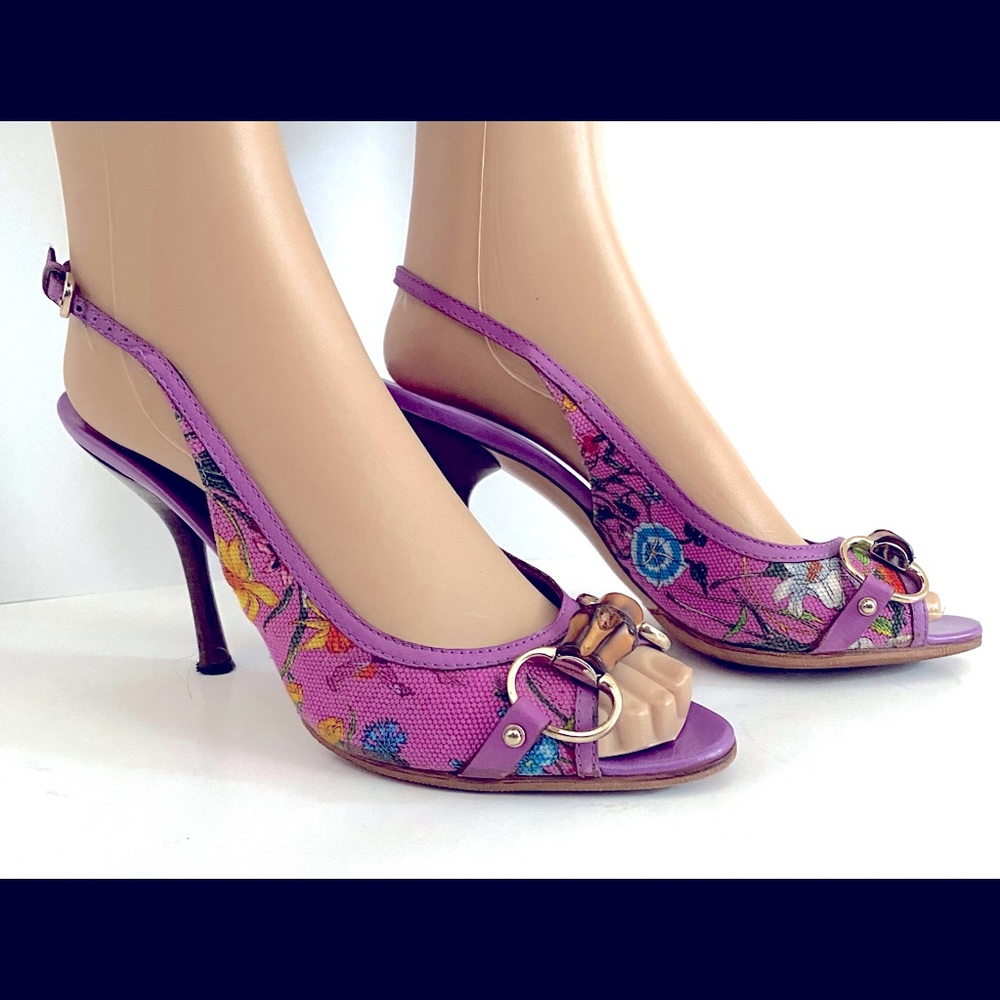 Gucci Sliding Heels Sandals 👡